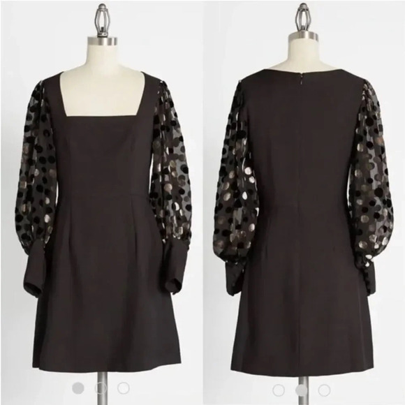 Hutch Flocked with Fab Mini Dress - Picture 1 of 15
